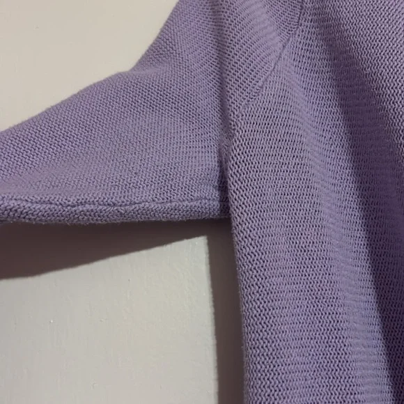 ✨FINAL HR TO BUY✨ Lilly Pulitzer Tatum Cardigan Lilac Verbana - Picture 7 of 13